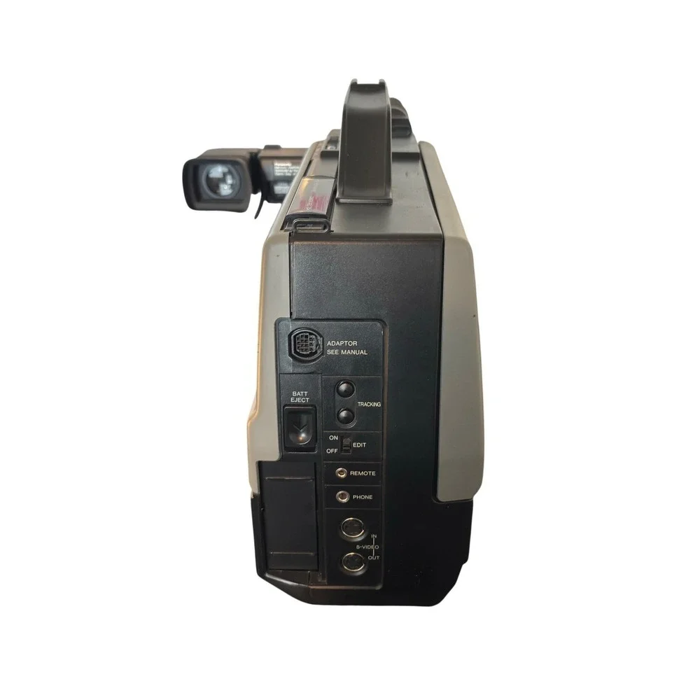 Panasonic AG-400 S-VHS Reporter Camcorder Vintage Digital CCD Camera Tested READ